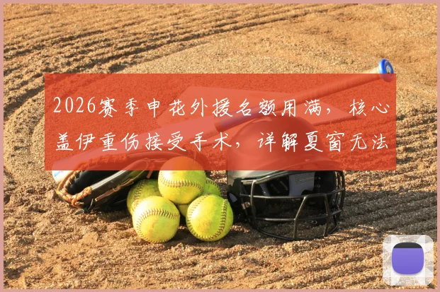 2026赛季申花外援名额用满,核心盖伊重伤接受手术,详解夏窗无法引援的困境与应对